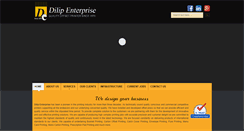 Desktop Screenshot of dilipenterprise.com